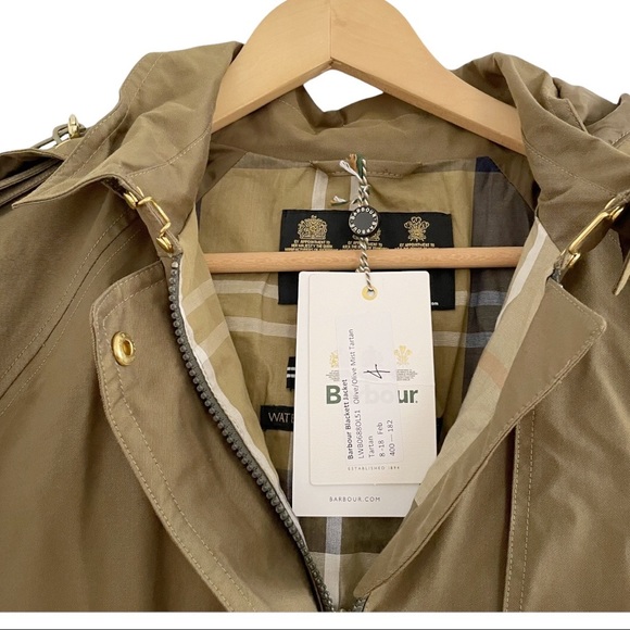Nwt Barbour Blackett Parka Jacket 